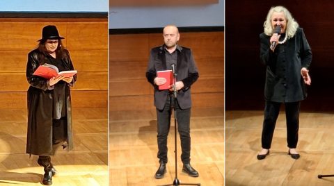 Митко Чешларов ги разнежни присутните со својот мултимедијален проект од лирски записи, песни и драмски текст: „Вечер кога љубовта се врати во нашите прегратки“