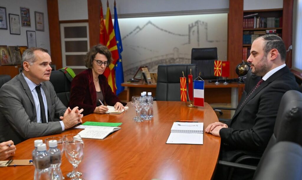 Средба на Ѓорѓиевски со францускиот амбасадор Ле Риголер: Визијата за развој на Скопје е заснована на јасна стратегија и долгорочни политики