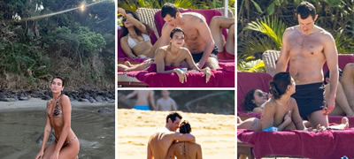 Позира во танга бикини, вереникот ја мачка на плажа – Дуа Липа го покажа фит телото во Мексико (фото)