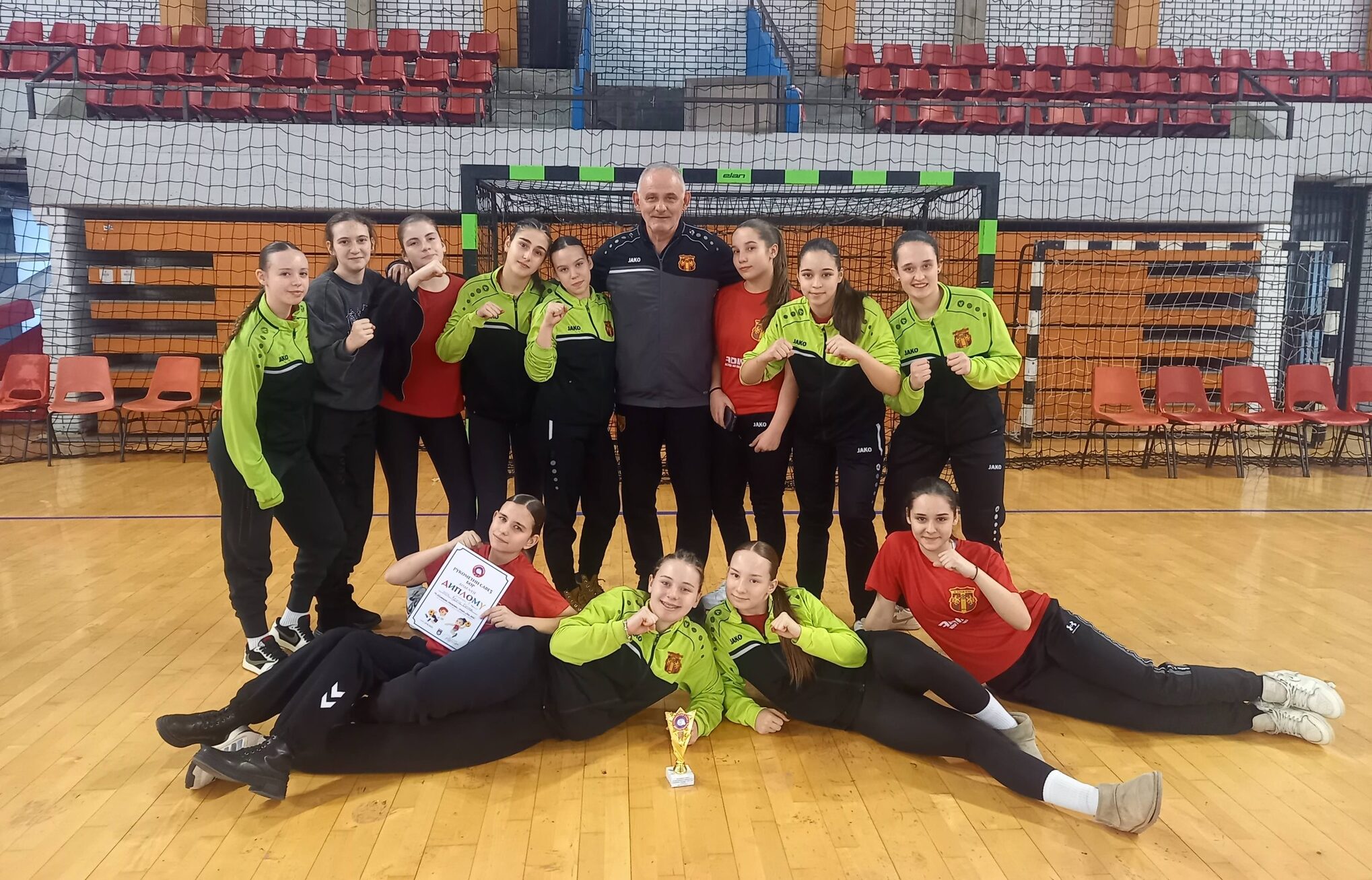 Пионерките на Ѓорче Петров трети на турнир во Србија