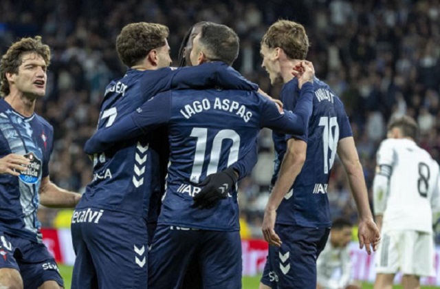 Селта го шокираше Реал на „Сантијаго Бернабеу“ по речиси 20 години