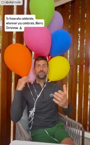 Новак Ѓоковиќ честиташе католички Божиќ на 5 јазици