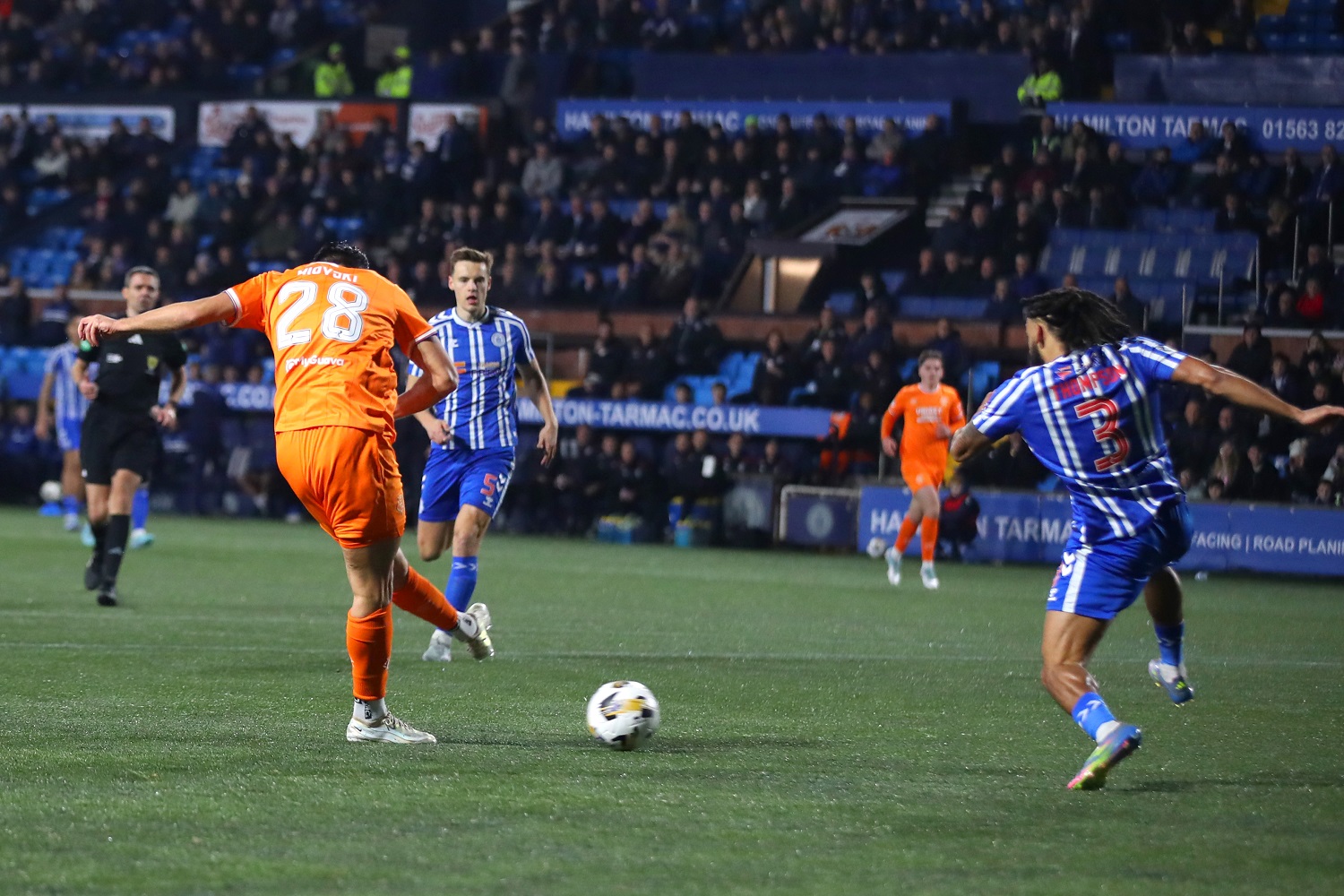 Бојан Миовски во тимот на колото во Шкотска