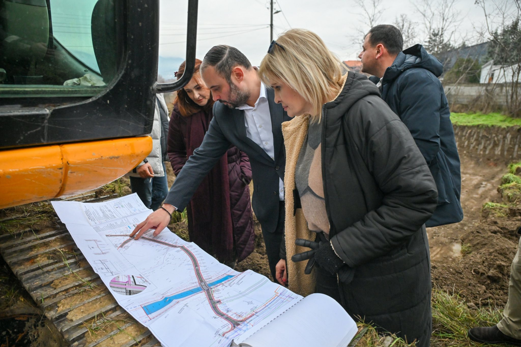 Ѓорѓиевски: По подолг застој, продолжува изградбата на улица „Љубљанска“