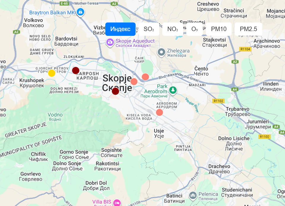 Воздухот и понатаму е загаден, ама барем сега имаме подобар сајт да го гледаме