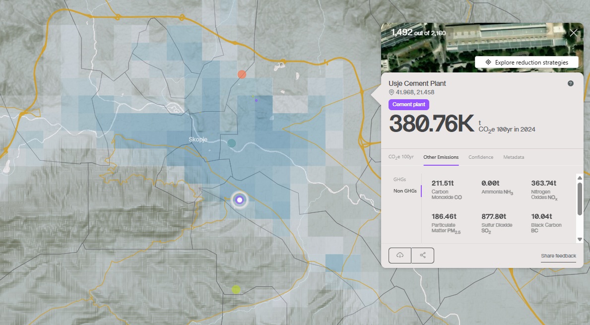 Блокада пред Усје на 25 декември – активисти велат дека Цементарата го полни Скопје со честички и токсини