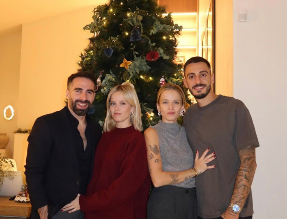 Некогашните соиграчи од Реал Мадрид се оженија со сестри близначки кои изгледаат исто