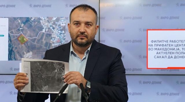 Лефков објави документ од „Службен весник“: Филипче работел на изградба на прифатен центар за мигранти