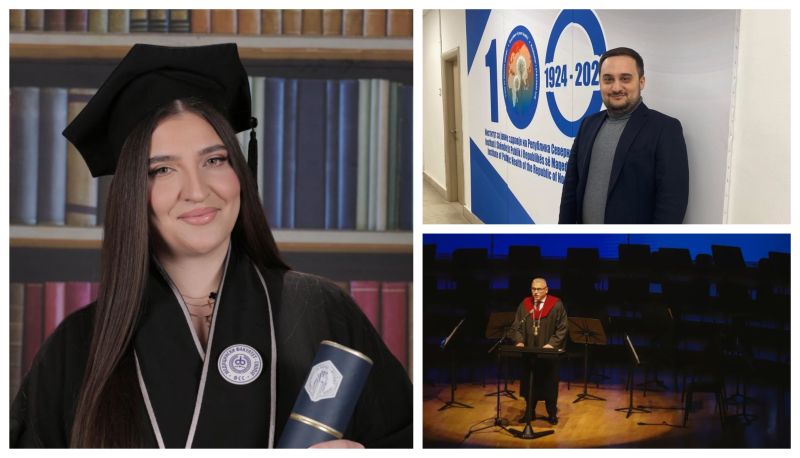 Јована Цветановска - првенец на генерација на Медицинскиот факултет, д-р Драган Кочински објаснува за болеста лепра, 105-годишнина на Филозофскиот факултет... Што пишувавме неделава