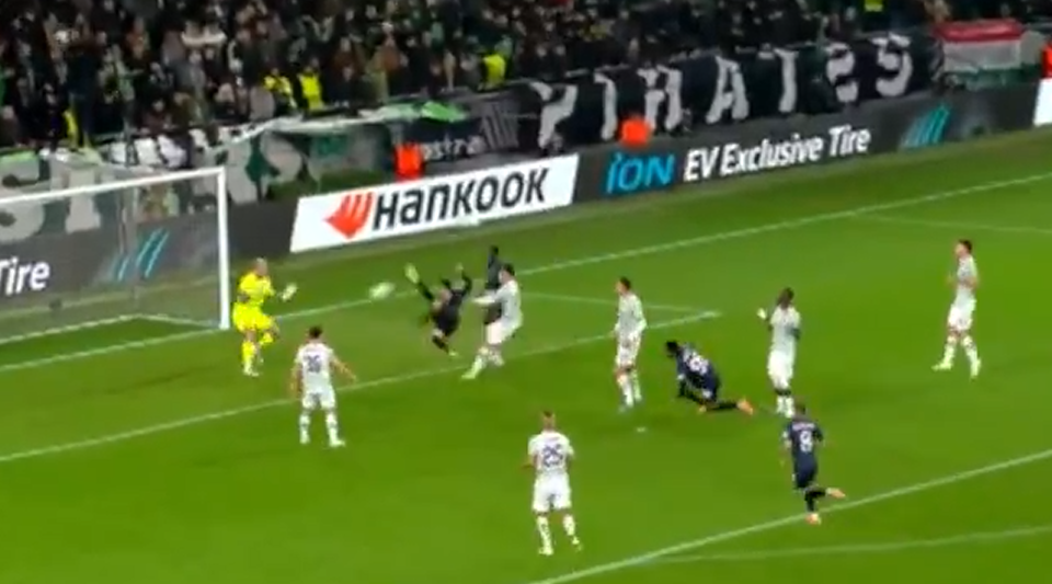 Миовски е во елемент: Даде ЕВРОГОЛ со ножички во Лигата на Европа! (ВИДЕО)