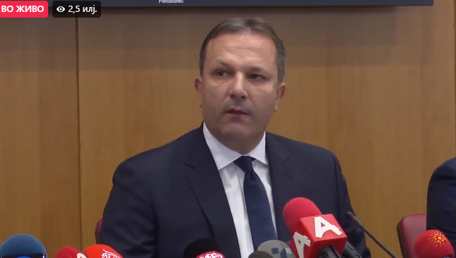 МВР ПОДНЕСЕ КРИВИЧНА ПРИЈАВА ПРОТИВ ОЛИВЕР СПАСОВСКИ – поранешниот министер се гони за злоупотреба на службена дејност