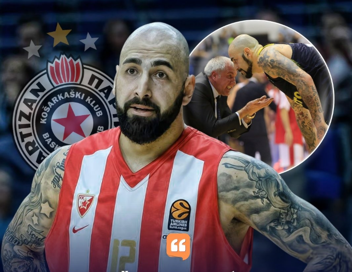 Перо Антиќ „распука“ по играчите на Партизан: Не сфатија кој е Обрадовиќ