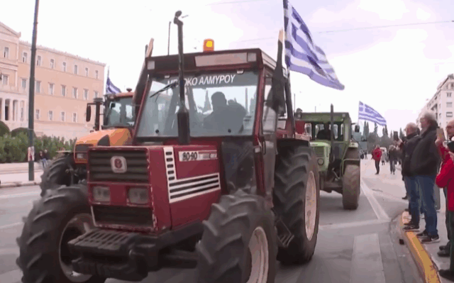 Над три четвртини од Грците ги поддржуваат протестите на земјоделците
