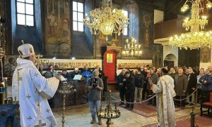 Архијерејска литургија во Кичево