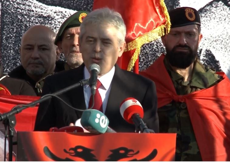 Ахмети: Протестот не е против Македонија, обвинетите во Хаг придонеле за развојот и стабилноста на државата