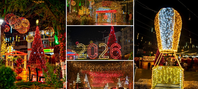 Крива Паланка е како сцена од новогодишна бајка во пресрет на 2026 (фото+видео)