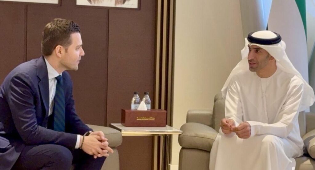 Муцунски на средба со Ал Зејуди: Македонија и ОАЕ посветени на интензивирање на економската соработка
