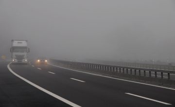Намалена видливост поради магла во Ботун и Кичево
