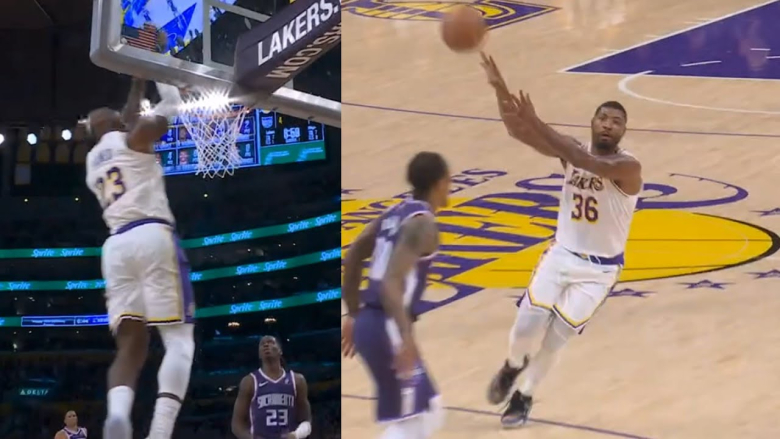 Забивање на вечерта, Леброн и Смарт