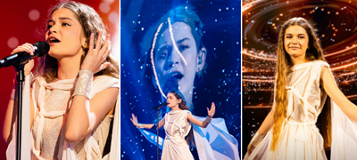 Нашата Нела е како самовила во бело - Македонската претставничка ја одржа првата проба на Јуниор Евросонг 2025