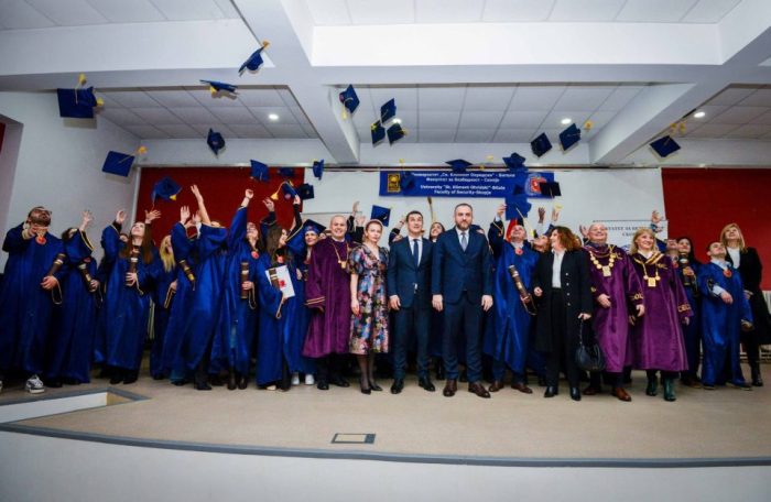 ТОШКОВСКИ: Најдобрите студенти од Факултетот за безбедност во иднина директно ќе се вклучат во МВР и во служба на граѓаните