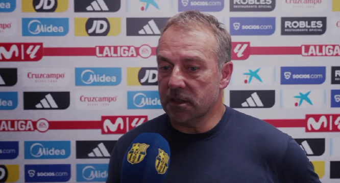 Новинарите го налутија Флик: Тука сум да зборувам за Барселона!