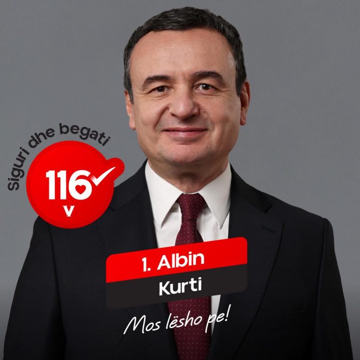 Убедлива победа на Курти на парламентарните избори во Косово