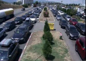 АМСМ: Од 17.30 часот во прекин сообраќајот на ГП Евзони (Богородица)