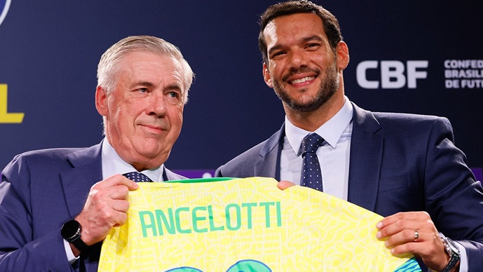 Анчелоти ќе продолжи со Бразил до 2030 и ќе биде најплатениот селектор