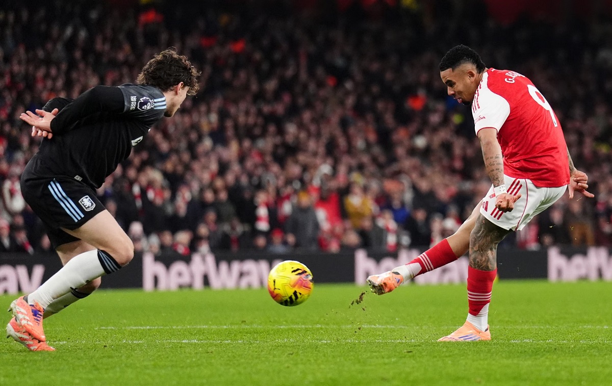 Важна победа на Арсенал во дербито против Астон Вила