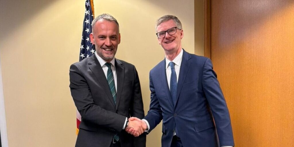 Заменик-претседателот на Владата Арбен Фетаи, оствари работна средба со Лоутон во Стејт департментот: Посветени сме на унапредување на демократските стандарди