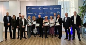 НЛБ Банка го одбележа трудот и посветеноста на своите јубилејци и пензионери