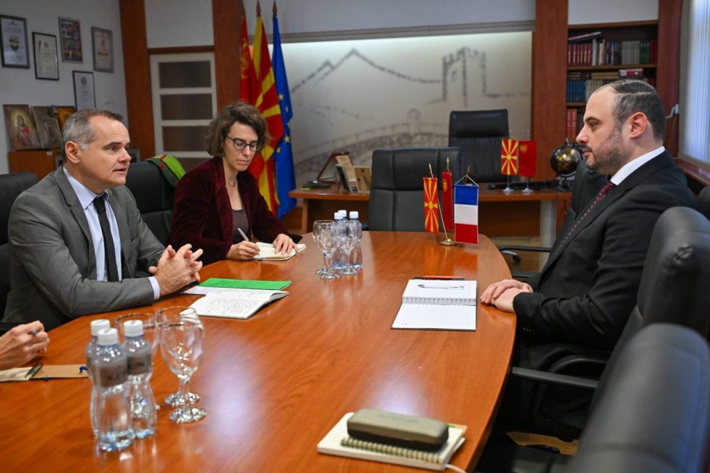 Ѓорѓиевски и францускиот амбасадор разговараа за развојот на Скопје и партнерството со Дижон