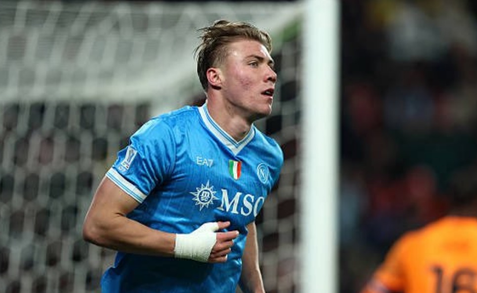 Во Наполи се задоволни од игрите на Хојлунд и целосно ќе го откупат во јуни