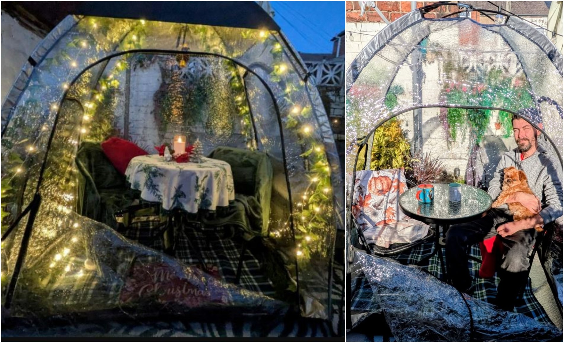 За евтина цена, добила сè што ѝ е потребно за совршена празнична атмосфера од Тему: Купила градинарско игло што му пркоси на ветер и дожд