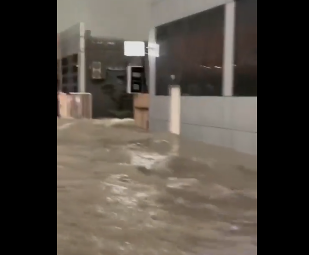 (ВИДЕО) ВАКВИ ДОЖДОВИ НЕМАЛО СЕДУМ ДЕЦЕНИИ: Улиците во Дубаи се поплавени