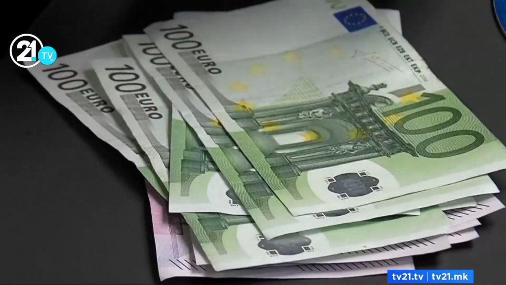 Девизните резерви во ноември повисоки за 19 милиони евра во однос на октомври