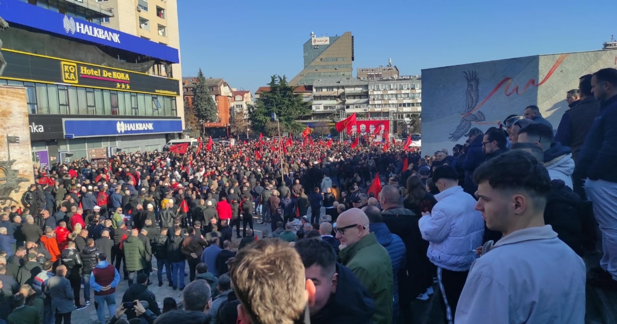 Собир во Скопје за поддршка на поранешните лидери на ОВК