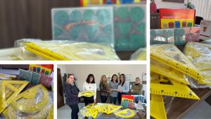 MINT Ins донира училишен прибор за учениците во ОУ „Елпида Караманди“