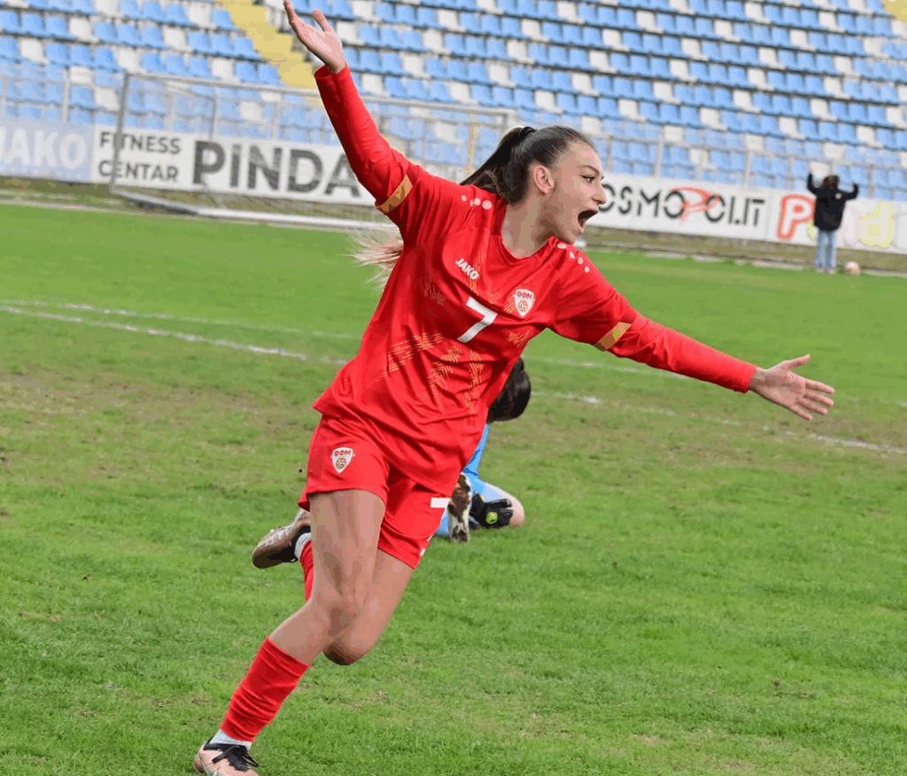 Македонската фудбалерка за интересот на Јувентус: Чувството е прекрасно, ќе видиме, родителите и менаџерот се грижат околу се!