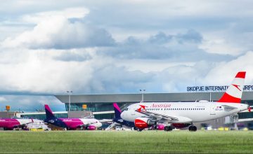 Поради слаба видливост има откажани и пренасочени летови на Скопскиот аеродром, на Охридскиот засега без проблеми