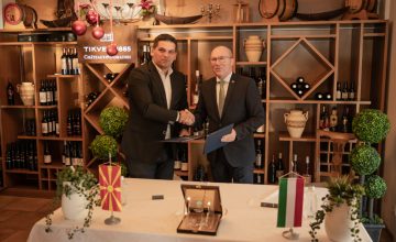 Охрид и Веспрем потпишаа документ за продлабочување на соработката и збратимување на двата града