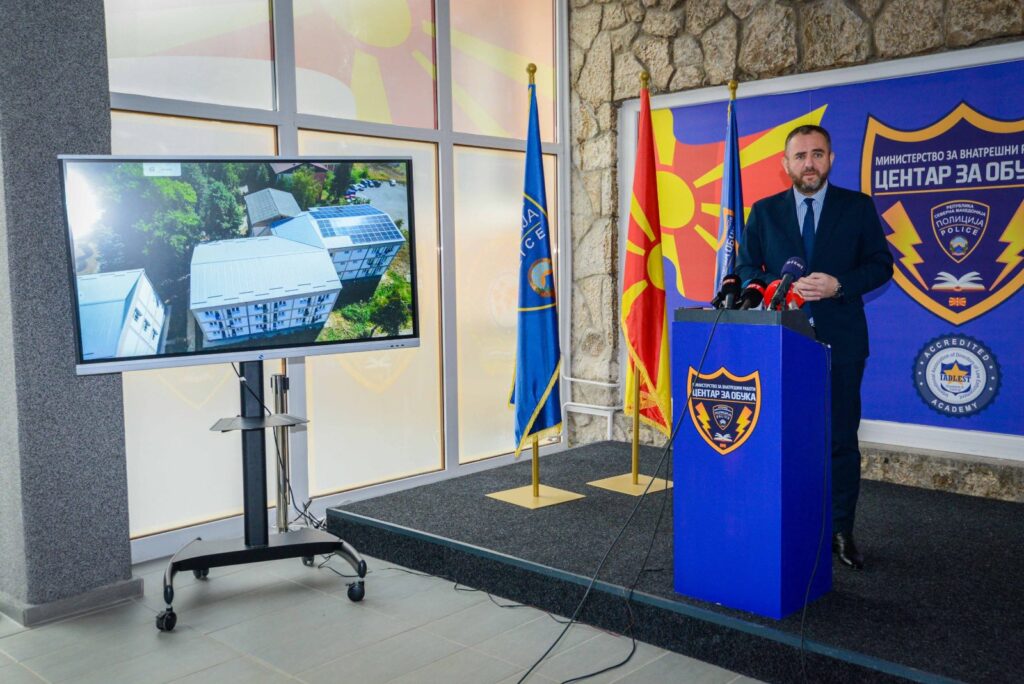 ОКТА донира фотоволтаична централа за Центарот за обука на МВР во Идризово