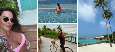 Соња Вуксановиќ, 6 години по разводот со Аца Лукас, е фатална убавица на Малдиви – се фали со раскошот на Инстаграм