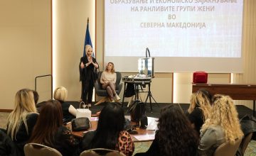 Охриѓанката Мери Бајрамовска ги пренесе своите знаења и вештини на конференцијата за економско зајакнување на ранливите категории жени