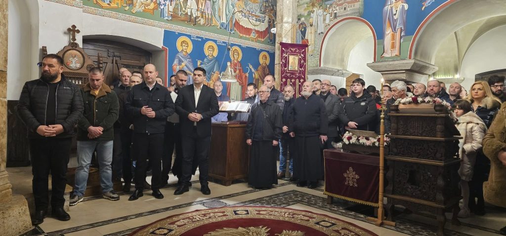 Пецаков го читаше Символот на верата на литургијата во Охрид