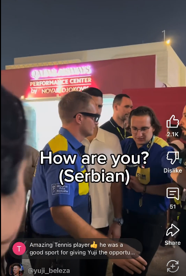 Кога Новак Ѓоковиќ шокираше Јапонец на јапонски јазик