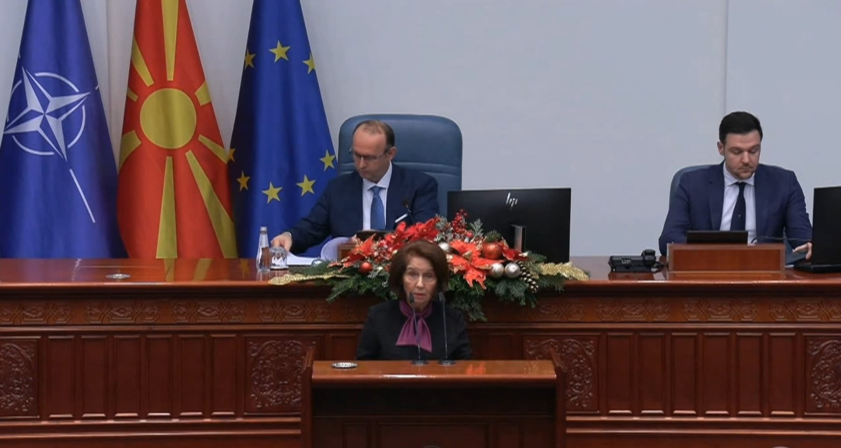 Годишно обраќање на претседателката: Кочани тест за судството, без гаранции нема уставни измени за ЕУ