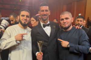 Хабиб објави фотографија со Ѓоковиќ – „Со најдобриот спортист на светот“