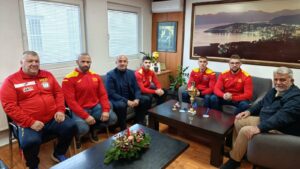 Македонските кикбоксери, освојувачи на медали од СП, на прием кај деканот на ФФОСЗ… (ФОТО)